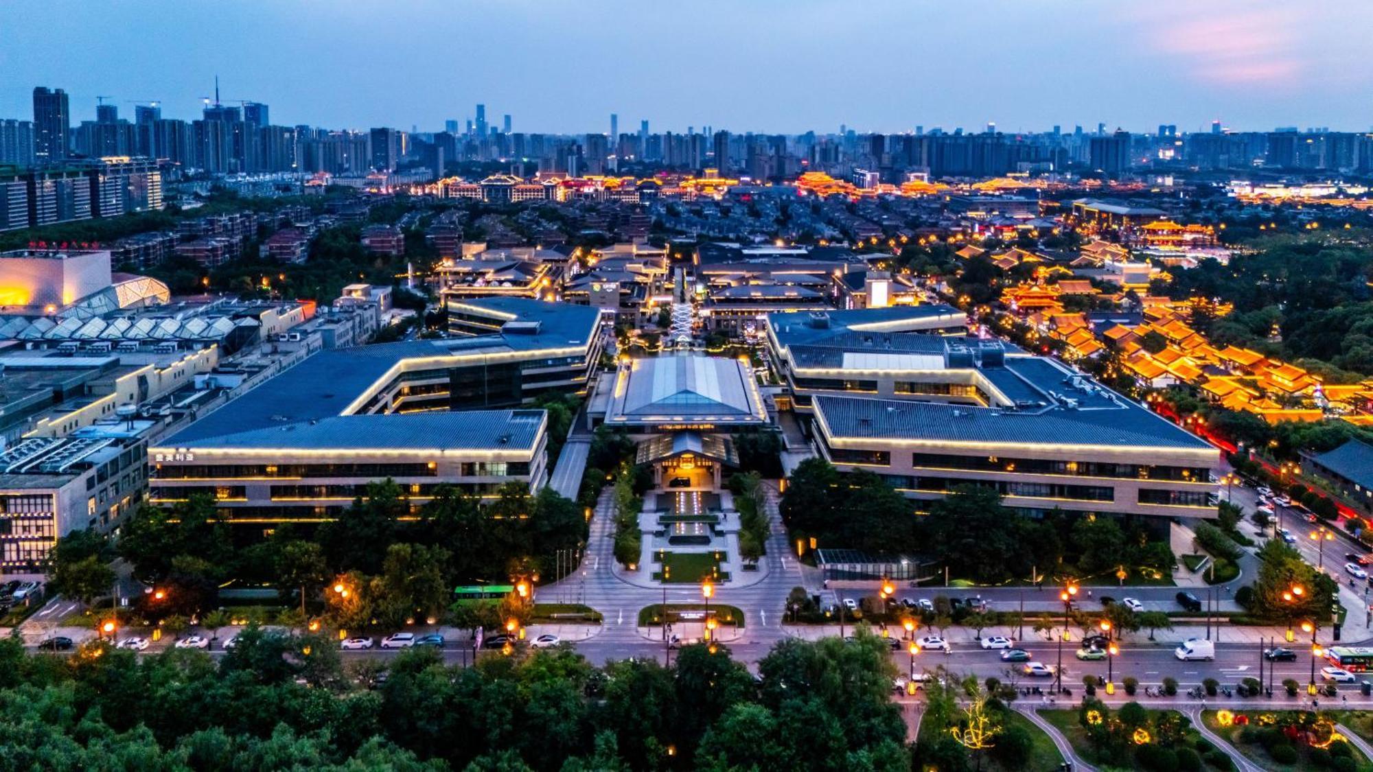 Hotel Gran Melia Xi'An Si-an Exteriér fotografie