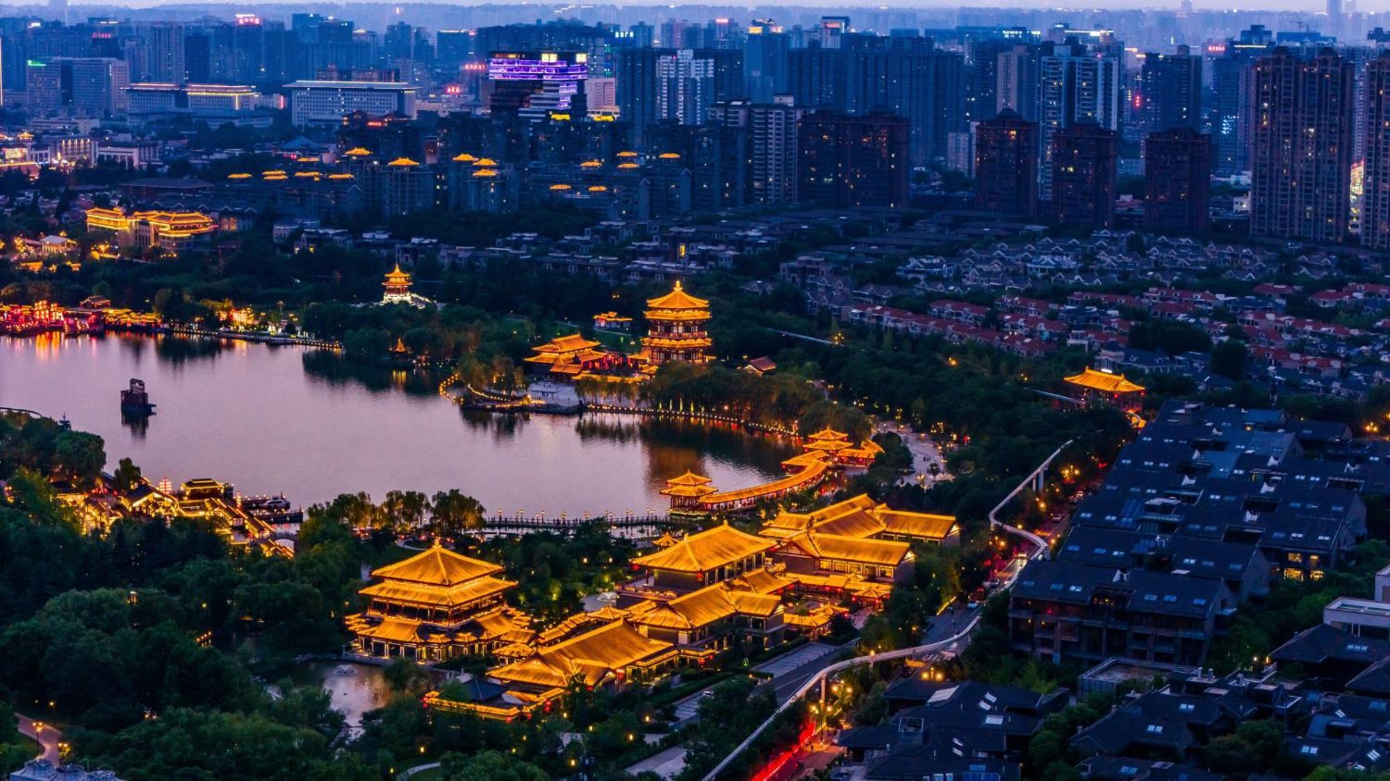 Hotel Gran Melia Xi'An Si-an Exteriér fotografie