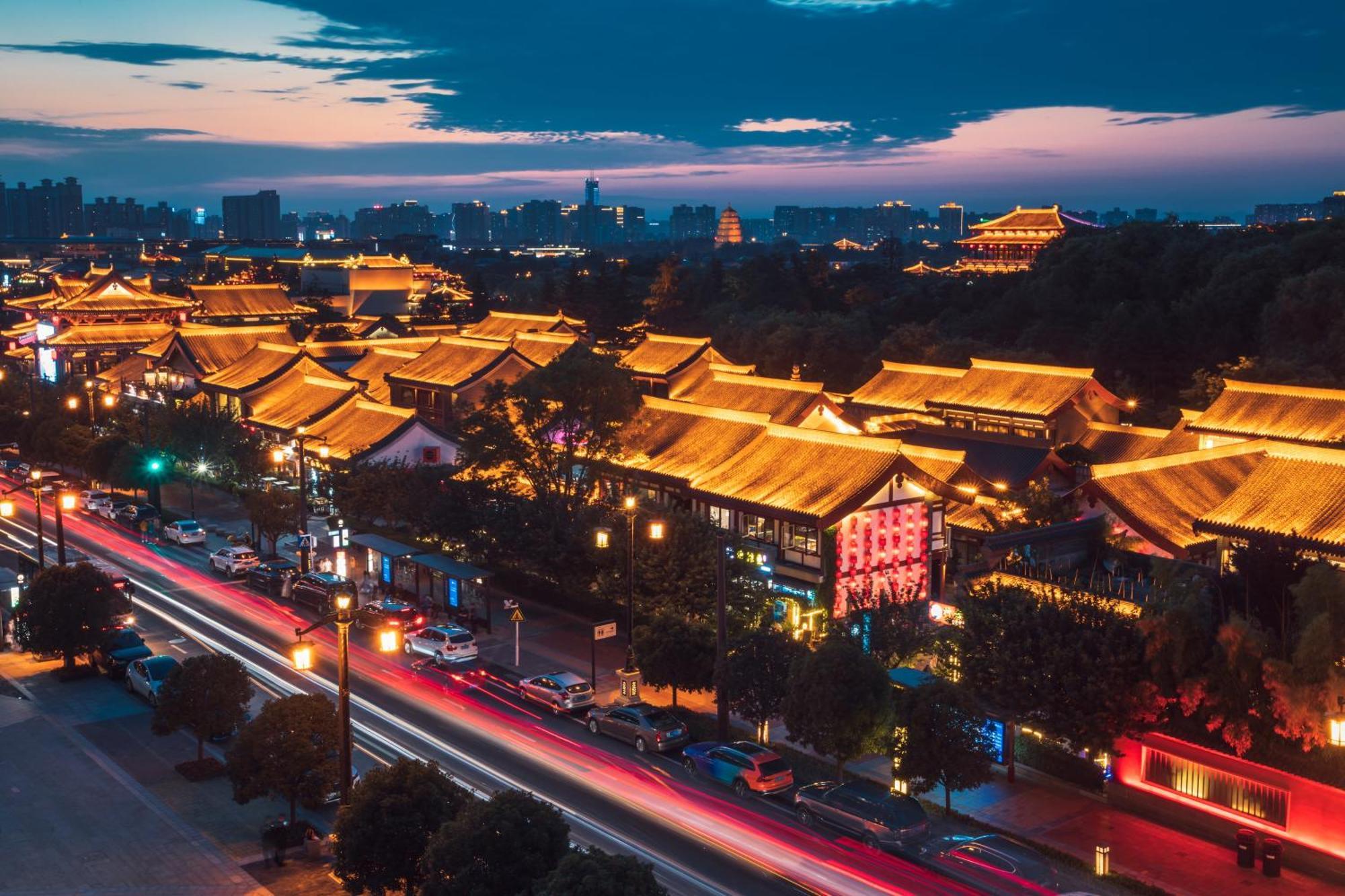 Hotel Gran Melia Xi'An Si-an Exteriér fotografie