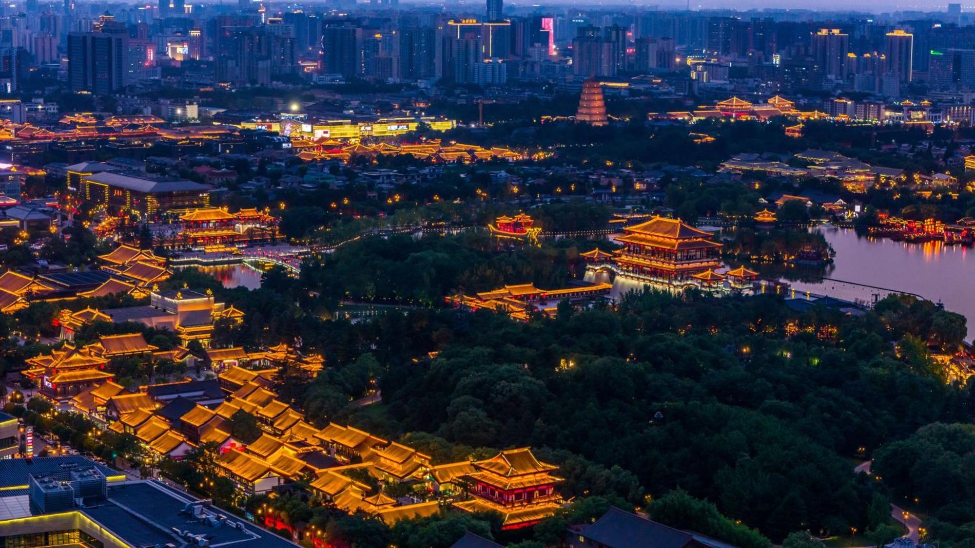 Hotel Gran Melia Xi'An Si-an Exteriér fotografie