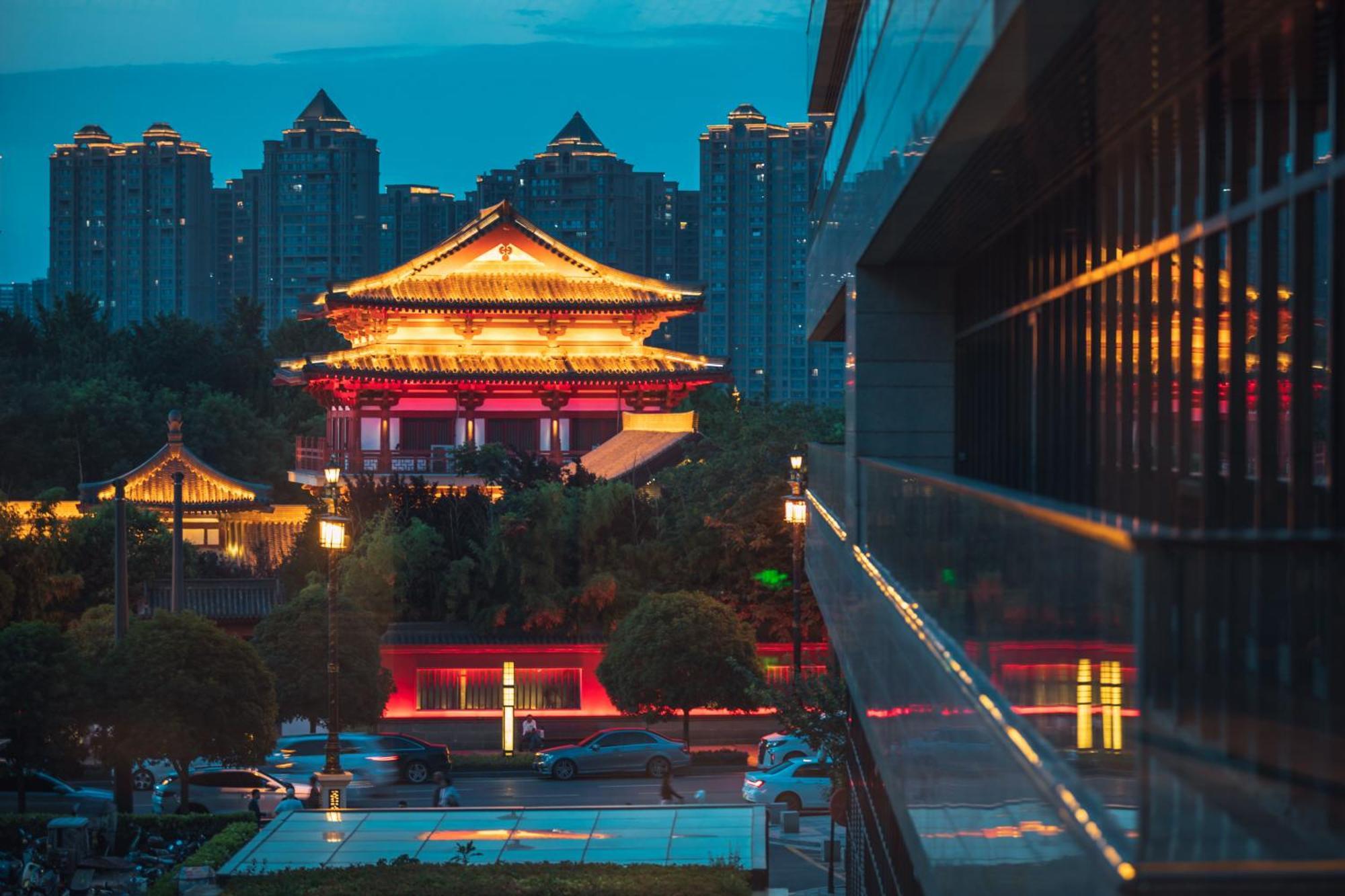 Hotel Gran Melia Xi'An Si-an Exteriér fotografie
